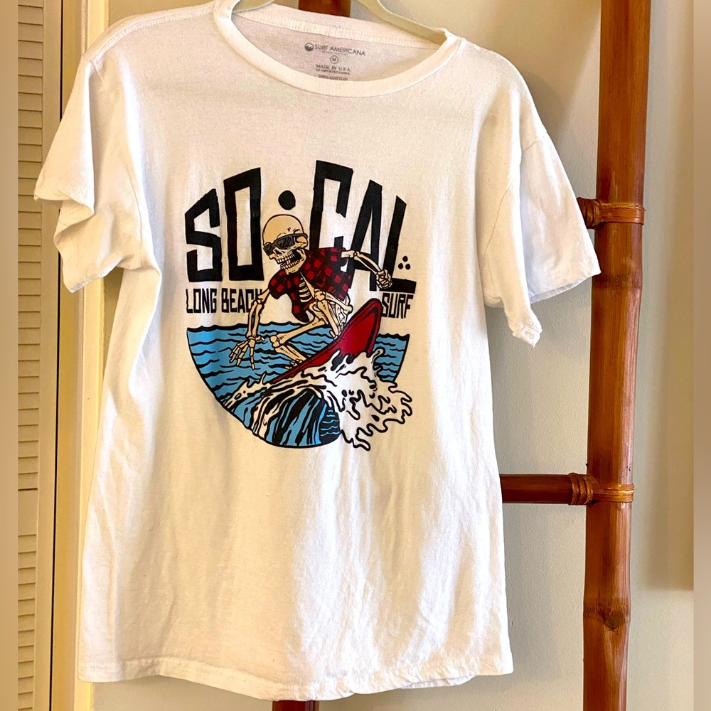 SURF AMERICANA COTTON MEDIUM TEE